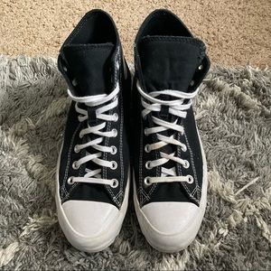lugged platform converse